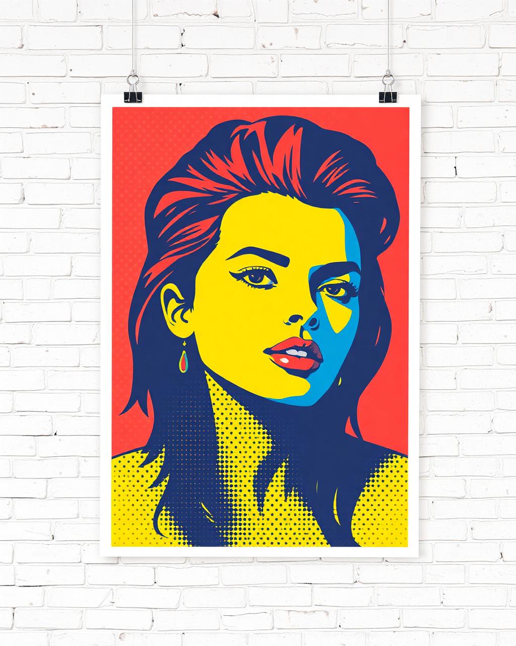 Poster pop art - The House Custom