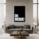 poster humour - affiche typographique - tableau design - deco murale moderne - poster noir et blanc - art mural carcassonne - affiche originale - poster drôle - tableau contemporain - deco occitanie - poster minimaliste - tableau citation - affiche humoristique - deco bureau - art graphique moderne - poster urbain - deco france - tableau typographique - affiche moderne - poster interieur